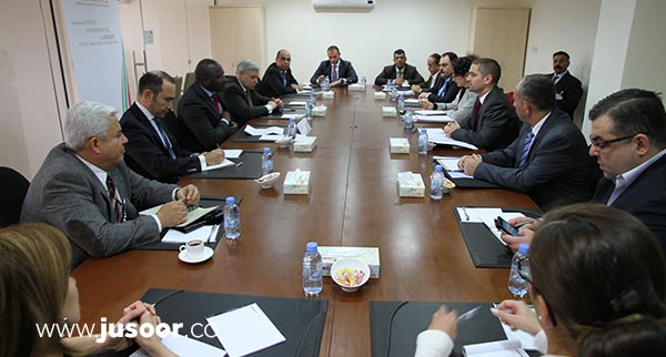  مدير مركز جسور يلتقي وزيرة الخارجية الامريكية السابقة في عمان 