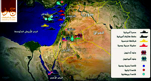 خارطة النفوذ العسكري