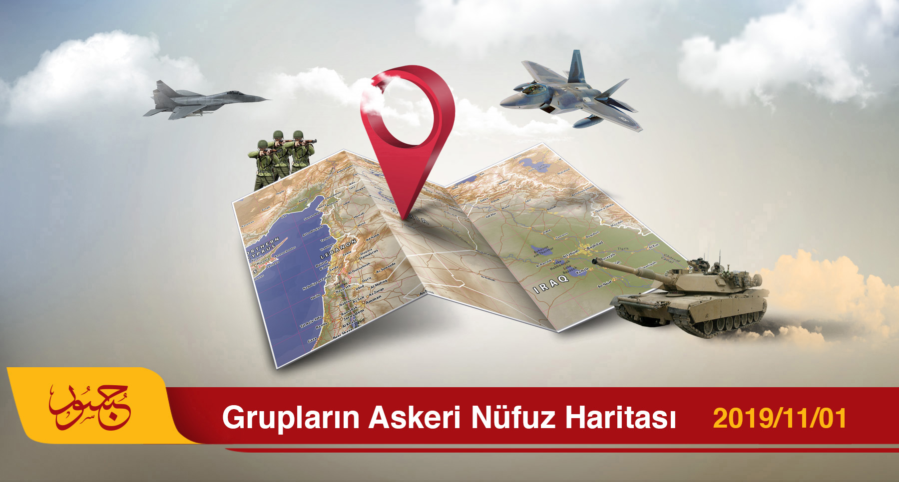 SURİYE'DE ASKERI NÜFUZ HARITASI 01-11-2019