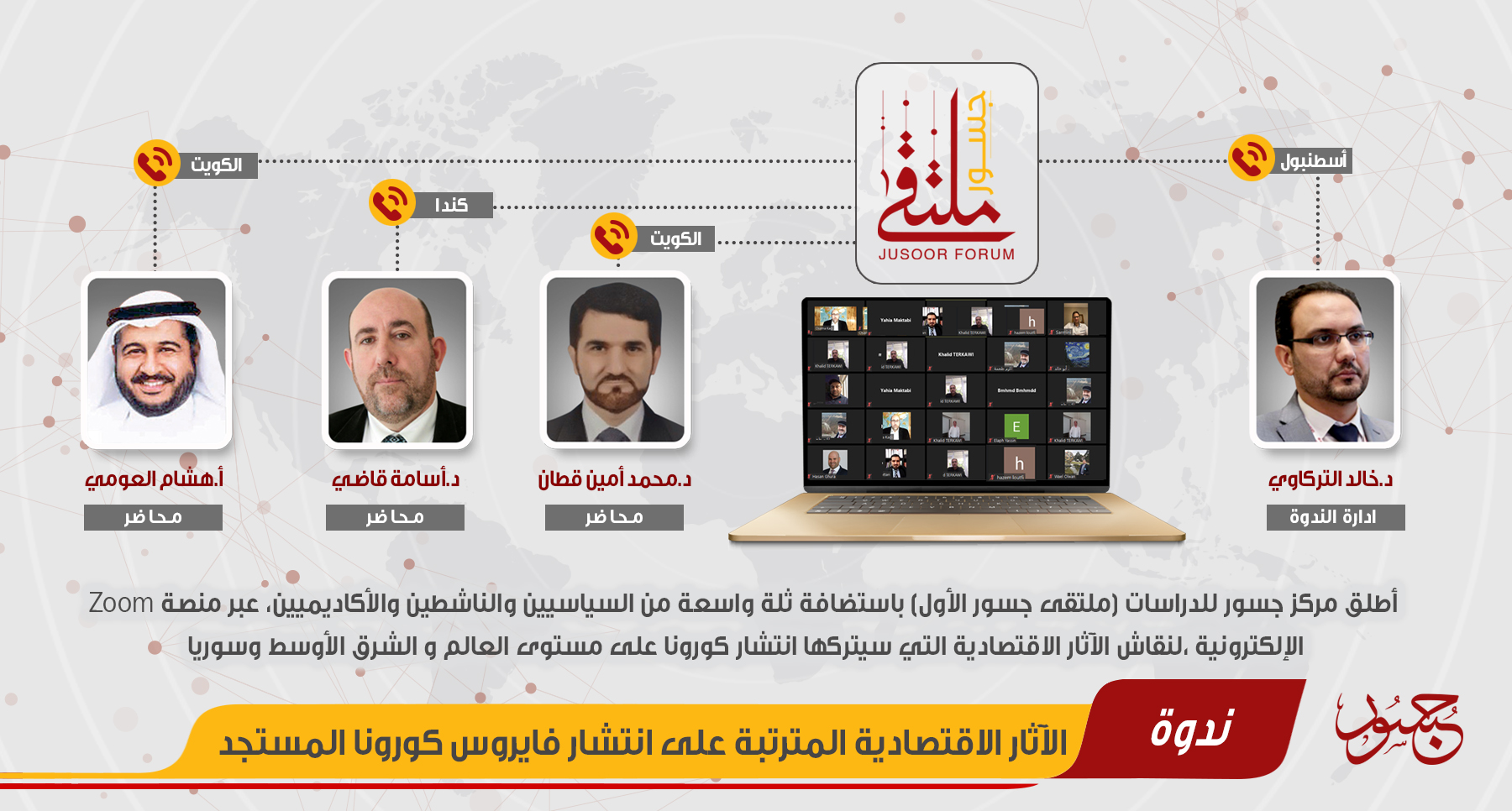 الآثار الاقتصادية المترتبة على انتشار فايروس كورونا المستجد