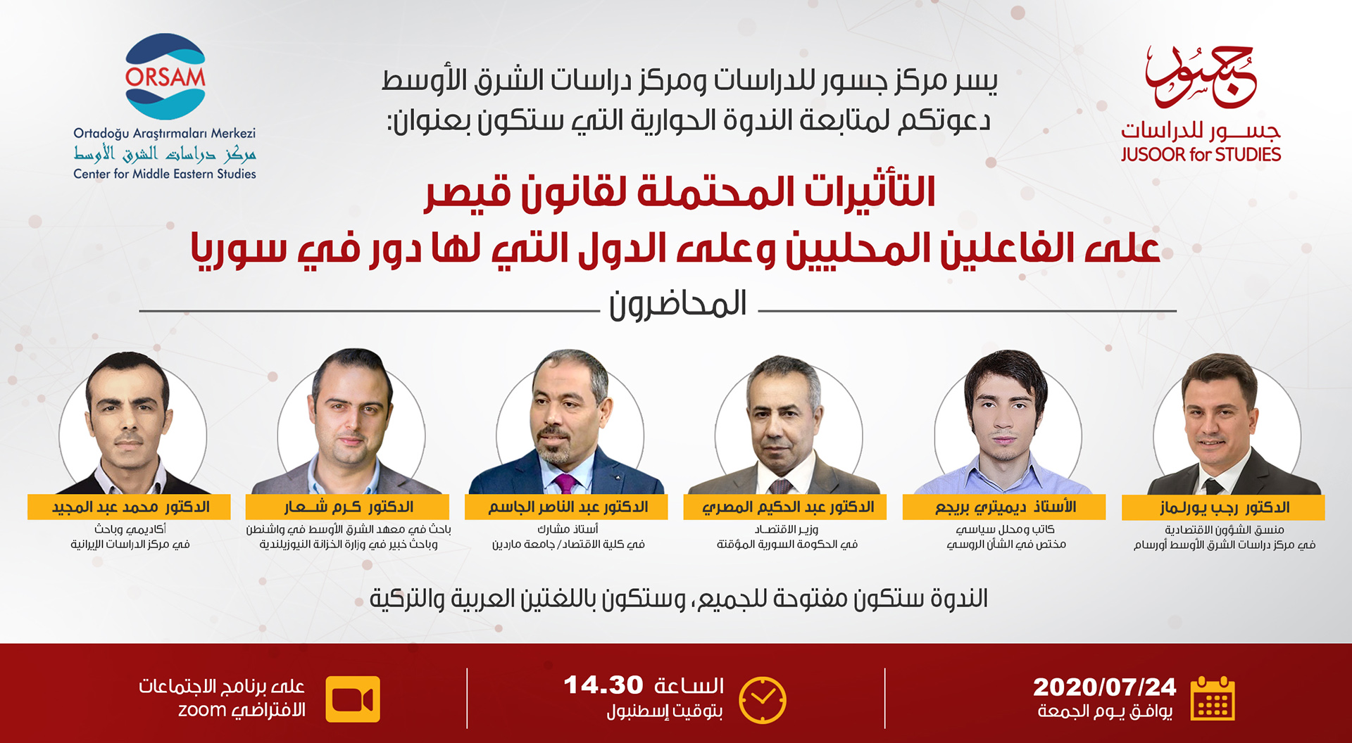 التأثيرات المحتملة لقانون قيصر على الفاعليين المحليين وعلى الدول التي لها دور في سوريا