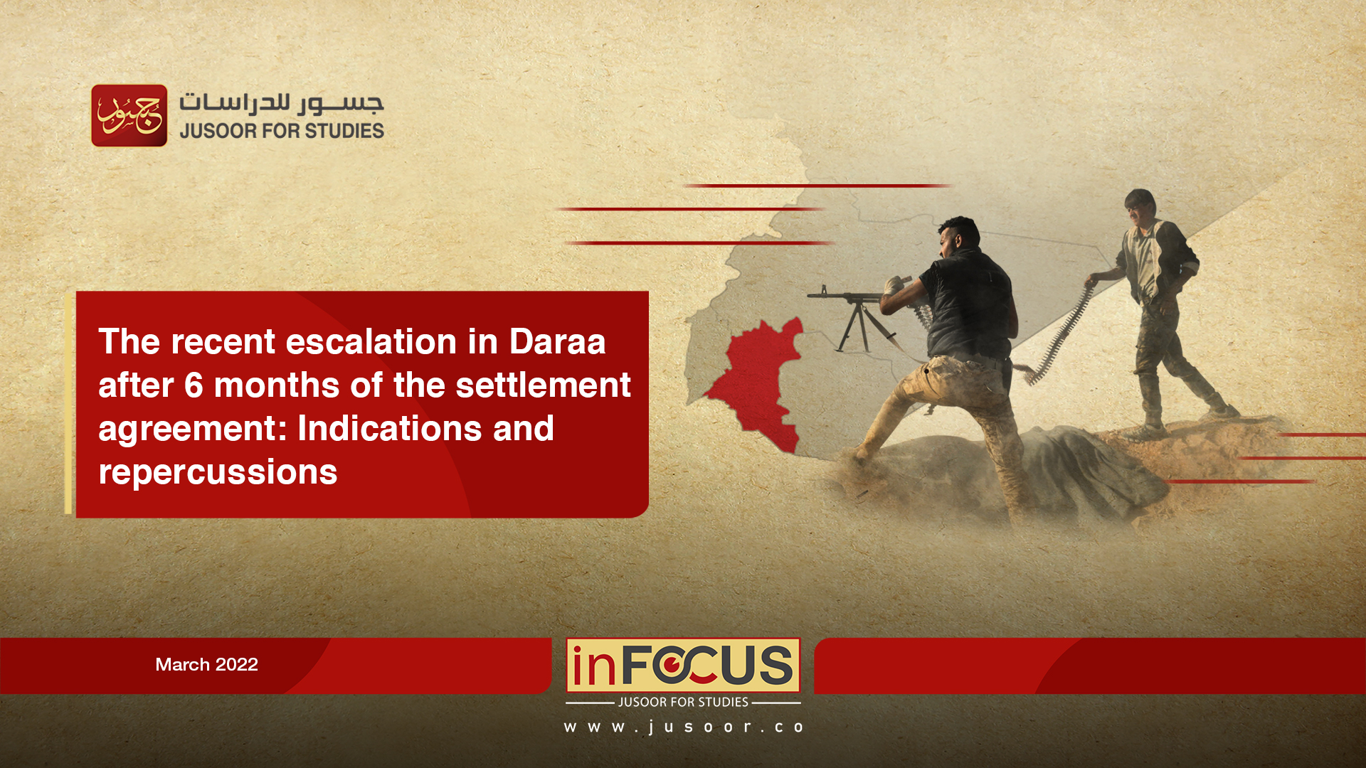 The recent escalation in Daraa after 6 months of the settlement agreement: Indications and repercussions