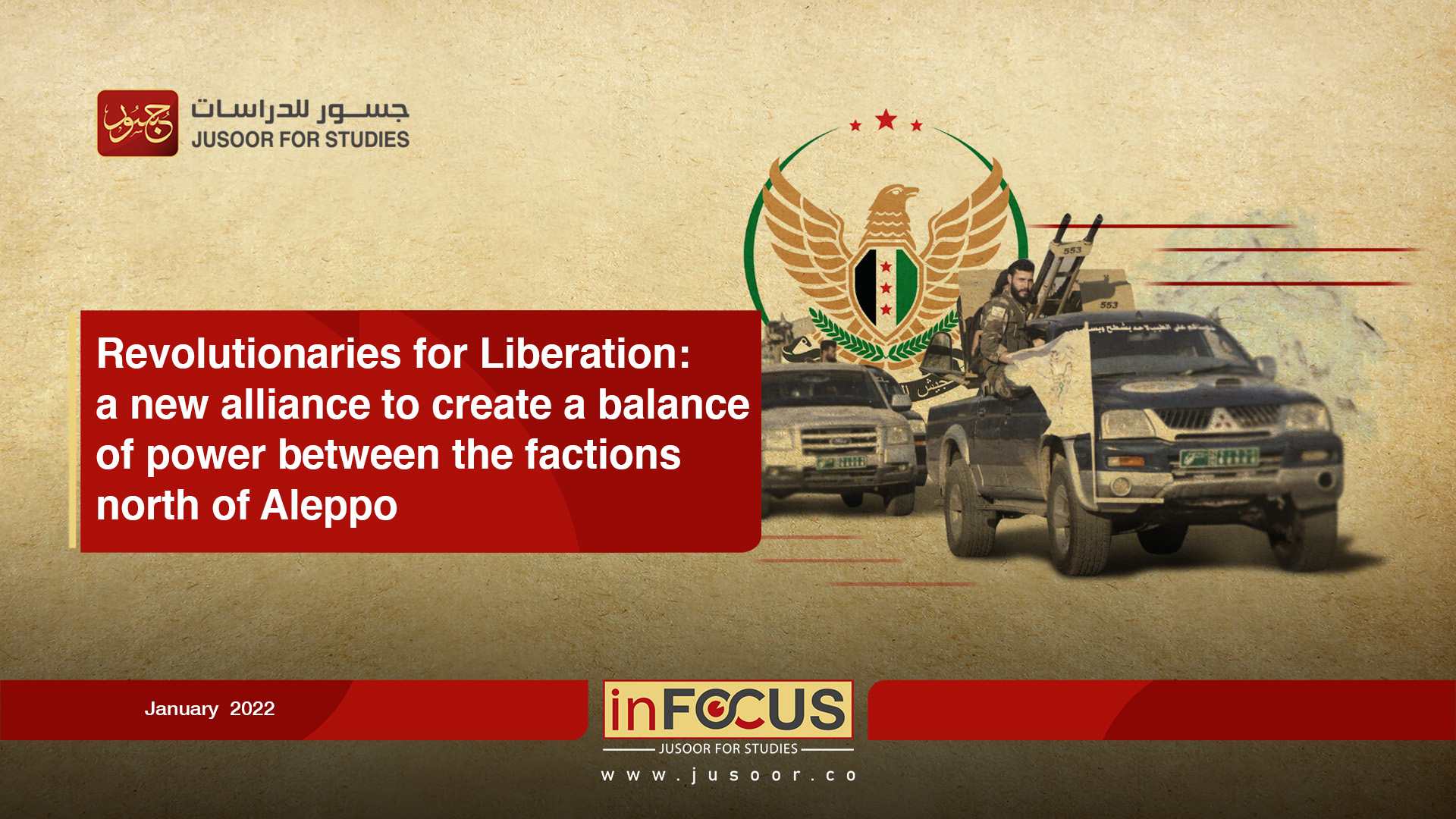 "Revolutionaries for Liberation": a new alliance to create a balance of power between the factions north of Aleppo