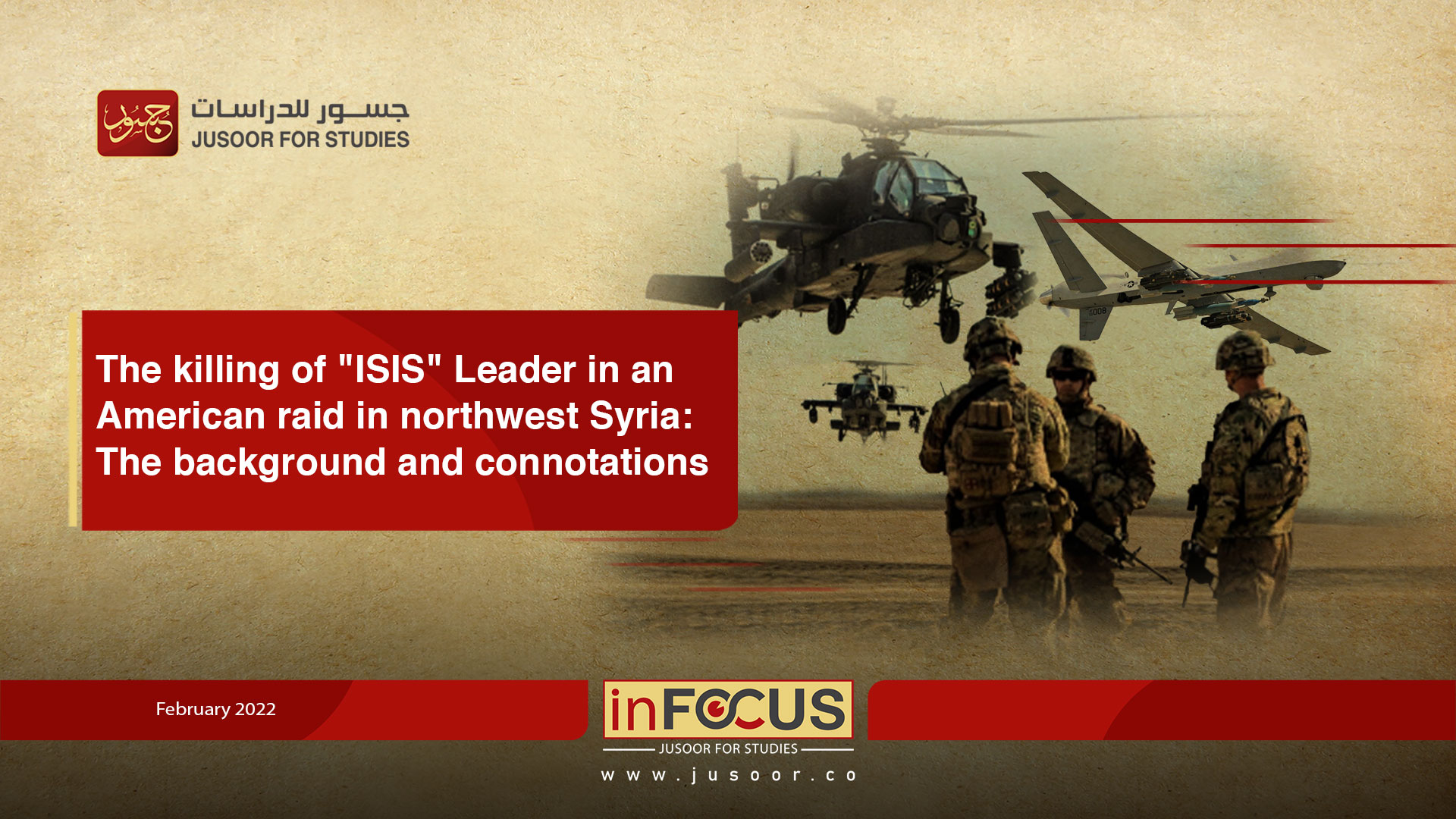 The killing of "ISIS" Leader in an American raid in northwest Syria: The background and connotations
